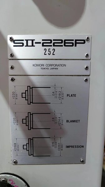 HJ2280-KOMORI SII-226P